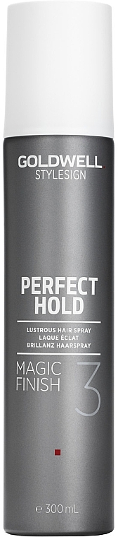 Brilliant Hair Spray - Goldwell Style Sign Perfect Hold Magic Finish Lustrous Hairspray — photo N1