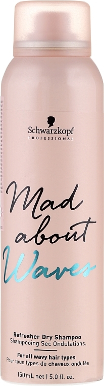 Dry Shampoo - Schwarzkopf Professional Mad About Waves Refresher Dry Shampoo — photo N1