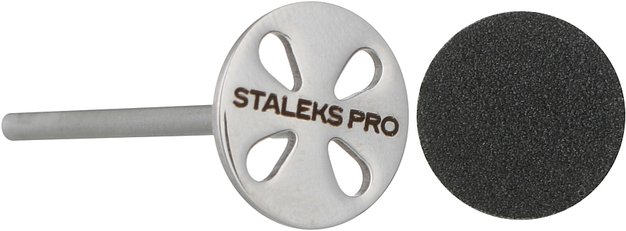 Pedicure Disc Extended with Removable File, 15 mm - Staleks Pro Pododisk — photo N1