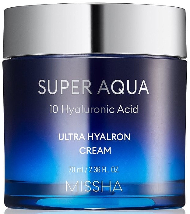 Moisturizing Face Cream - Missha Super Aqua Ultra Hyalron Cream — photo N12