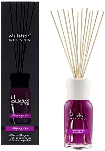 Fragrance Diffuser - Millefiori Milano Volcanic Purple Fragrance Diffuser — photo N2