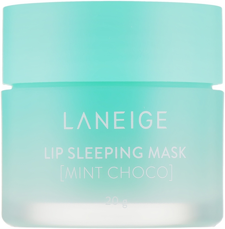 Repairing Night Lip Mask - Laneige Lip Sleeping Mask Mint Choco — photo N2