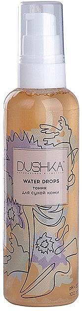 Face Tonic "Water Drops" for Dry Skin - Dushka — photo N3