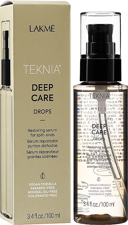 Repairing Hair End Serum - Lakme Teknia Deep Care Drops — photo N8