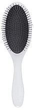 Fragrances, Perfumes, Cosmetics D93M Hair Brush, white - Denman Tangle Tamer Gentle Mono White