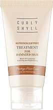 Fragrances, Perfumes, Cosmetics Restorative Mask for Damaged Hair - Curly Shyll Nutrition Support Treatment (mini size)