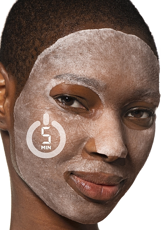 Face Mask - Garnier Skin Naturals Sheet Mask Detoxifying Ampoule — photo N2