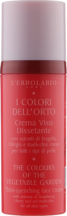 Face Cream "The Colours Of The Vegetable Garden" - L'Erbolario The Colours Of The Vegetable Garden — photo N1