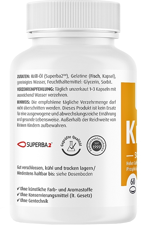 Krill Oil Dietary Supplement - ZeinPharma — photo N2