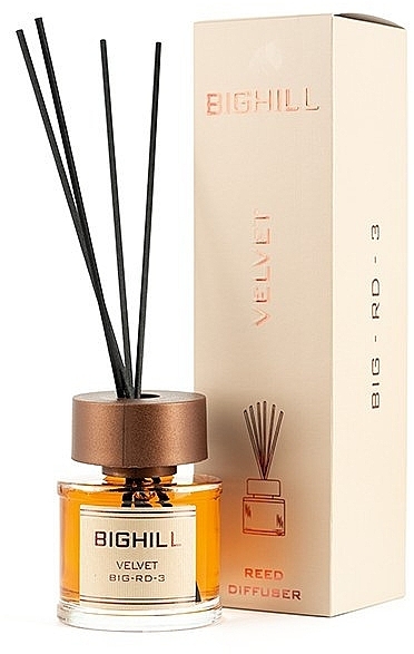 Velvet Reed Diffuser - Eyfel Perfume Reed Diffuser Bighill Velvet — photo N3