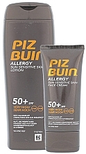 Fragrances, Perfumes, Cosmetics Set - Piz Buin Allergy Sun Sensitive Skin Spray SPF50 Kit (b/lot/200ml + cr/50ml)