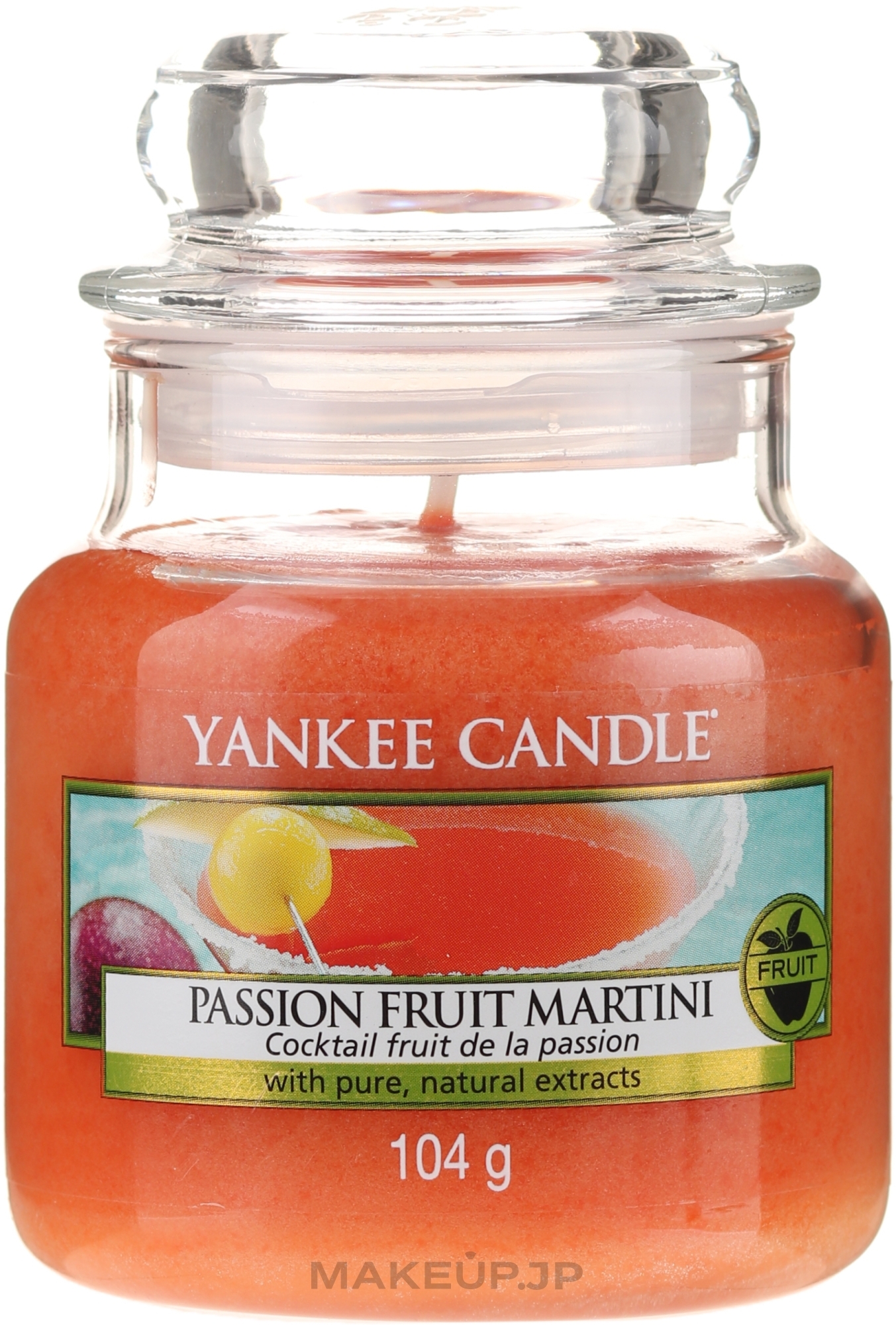 Candle in Glass Jar - Yankee Candle Passion Fruit Martini — photo 104 g