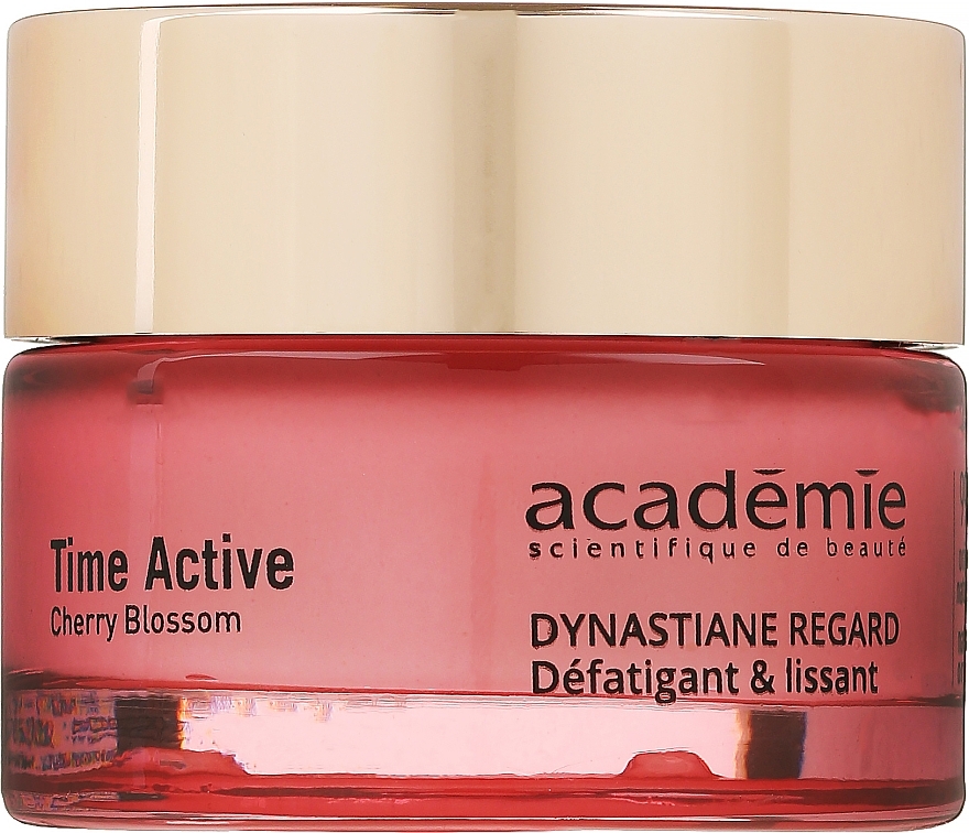 Smoothing Eye Cream - Academie Time Active Cherry Blossom Dynastiane Eye First Care — photo N2