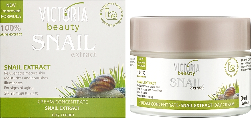 Concentrated Day Cream - Victoria Beauty Snail Extract Day Cream — photo N2