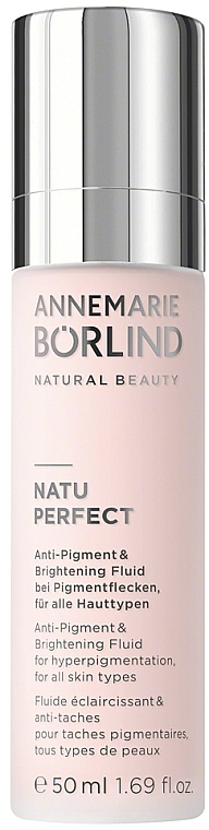 Anti-Pigmentation Face Fluid - Annemarie Borlind NatuPerfect Anti-Pigment & Brightening Fluid — photo N1