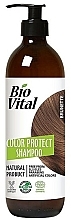 Fragrances, Perfumes, Cosmetics Brown Hair Shampoo - DeBa Bio Vital Colour Revive Brunette