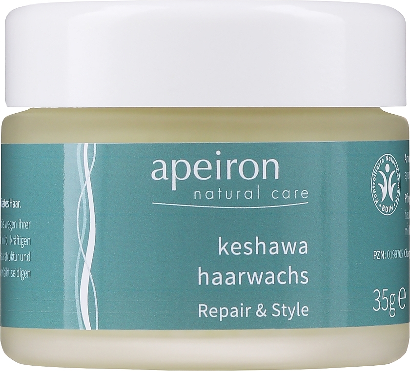 Hair Wax - Apeiron Keshawa Hair Wax — photo N1