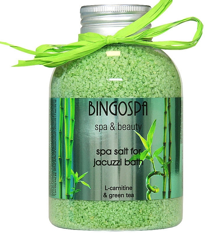 Green Tea Jacuzzi Salt - BingoSpa — photo N1