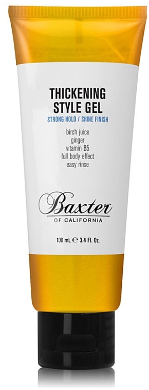 Styling Volume Hair Gel - Baxter of California Thickening Style Gel — photo N3