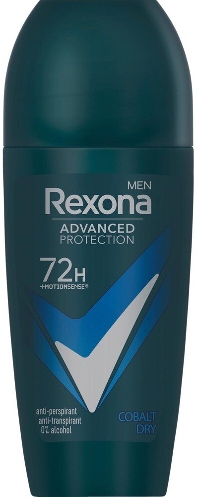 ロールオン制汗剤 - Rexona 72h Cobalt Dry Roll-On Men	 — photo 50 ml