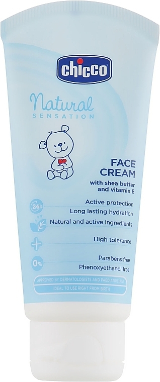 Baby Face Cream - Chicco Natural Sensation Face Cream — photo N2