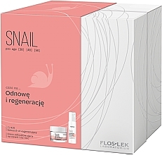 Fragrances, Perfumes, Cosmetics Set - Floslek Snail Set (f/cr/50ml + elixir/30ml)