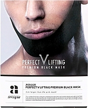 Fragrances, Perfumes, Cosmetics Lifting Face Mask - Avajar Perfect V Lifting Premium Black Mask