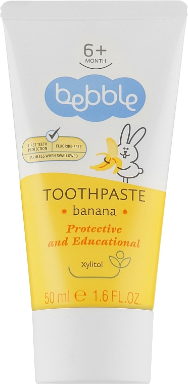 Banana Toothpaste - Bebble Toothpaste Banana — photo N1