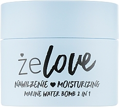 Moisturizing Gel for Face, Neck and Decollete - FlosLek ZeLove Moisturizing Marine Water Bomb 2in1 — photo N5