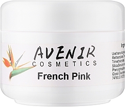 Nail Extension Gel - Avenir Cosmetics French Pink — photo N2