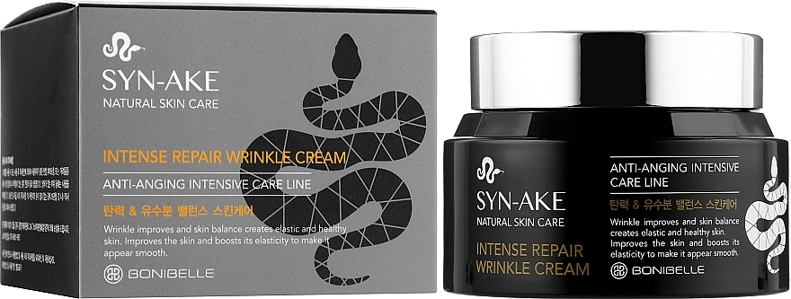 Snake Peptide Facial Cream - Enough Bonibell Syn-Ake Intense Repair Wrinkle Cream — photo N10