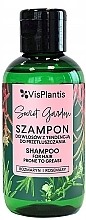 GIFT! Shampoo for Hair Prone to Grease - Vis Plantis Secret Garden Rosemary Shampoo — photo N1