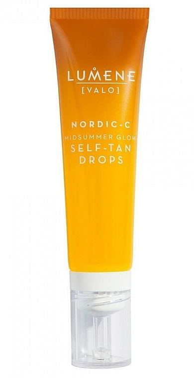 Self-Tanning Concentrate - Lumene Valo Nordic-C Self Tan Drops — photo N2