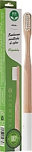 Fragrances, Perfumes, Cosmetics Soft Bamboo Toothbrush, white - Biomika Natural Bamboo Toothbrush