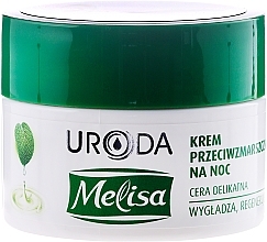 Fragrances, Perfumes, Cosmetics Anti-Wrinkle Night Face Cream - Uroda Melisa Face Cream