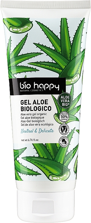 Aloe Face & Body Gel - Bio Happy Aloe Gel — photo N1