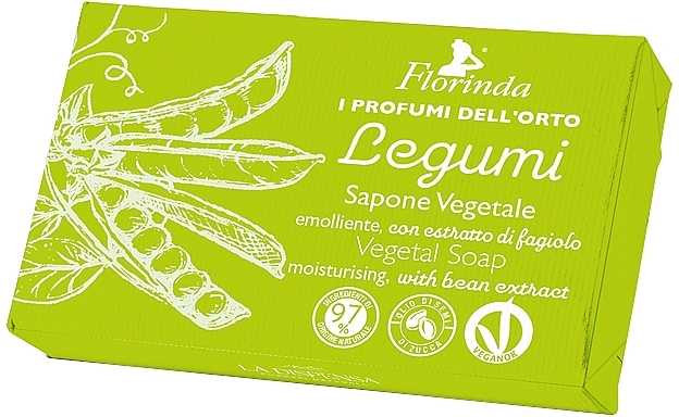 Green Peas Natural Soap - Florinda Legumi — photo N1