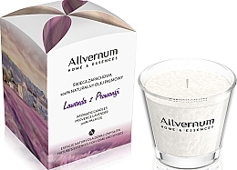 Fragrances, Perfumes, Cosmetics Scented Candle "Lavender from Provence" - Allverne Home&Essences Candle