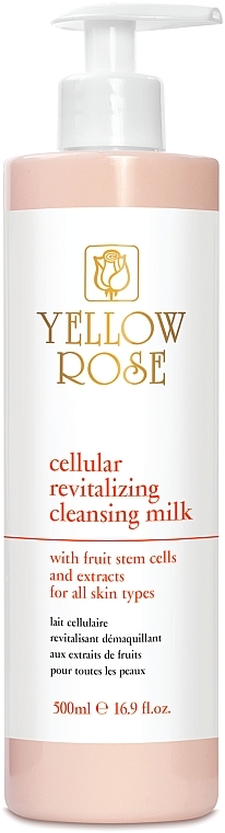 Stem Cells Cleansing Milk - Yellow Rose Cellular Revitalizing Cleansing Milk — photo N2