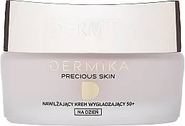 Moisturizing & Smoothing Day Face Cream - Dermika Precious Skin Day Cream 50 + SPF 20 — photo N13
