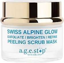 Facial Peeling Scrub Mask - A.G.E. Stop Swiss Alpine Glow Peeling Scrub Mask — photo N1