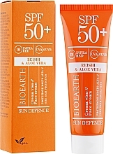 Sun Defence Reishi & Aloe Vera Cream SPF50 - Bioearth Sun Defence Reishi & Aloe Vera — photo N1