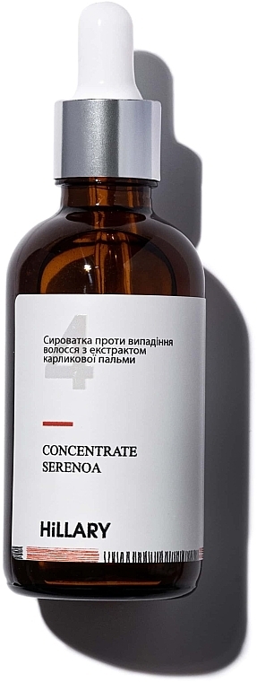 Hair Growth Serum with Dwarf Palm Extract "Highly Concentrated Complex" - Hillary Consentrate Serenoa — photo N4