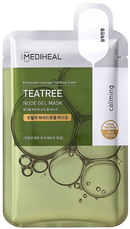 Soothing Sheet Mask - Mediheal Teatree Nude Gel Mask — photo N1