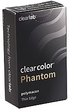 Colored Contact Lenses, banshee, 2 pieces - Clearlab ClearColor Phantom Banshee — photo N3