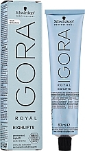 Fragrances, Perfumes, Cosmetics Hair Cream Color - Schwarzkopf Professional Igora Royal Highlifts