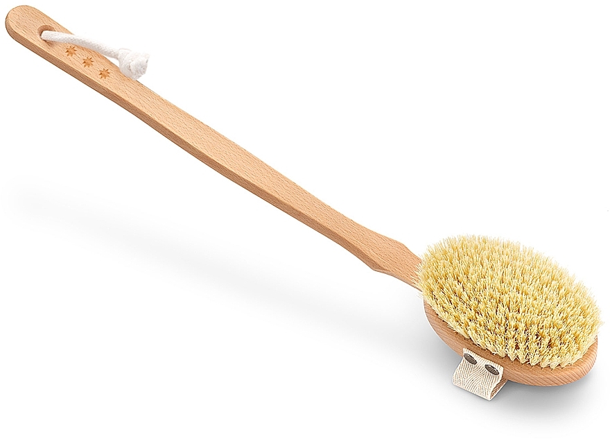 Massage Body Brush with Replaceable Handle - Hhuumm Premium №2 — photo N2