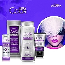 Color Conditioner "Silver, ash blond shades" - Joanna Ultra Color System — photo N5