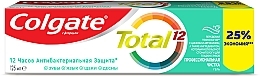 Fragrances, Perfumes, Cosmetics Antibacterial Complex Toothpaste "Professional Cleaning" (gel) - Colgate Total 12