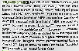 Antibacterial Liquid Hand Soap with Eucalyptus Extract "Gentle Protection" - Comex Ayurvedic Natural — photo N19